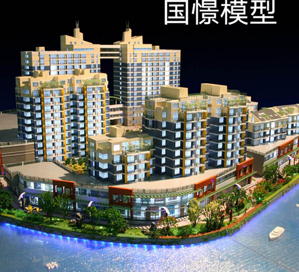 屏南县建筑模型